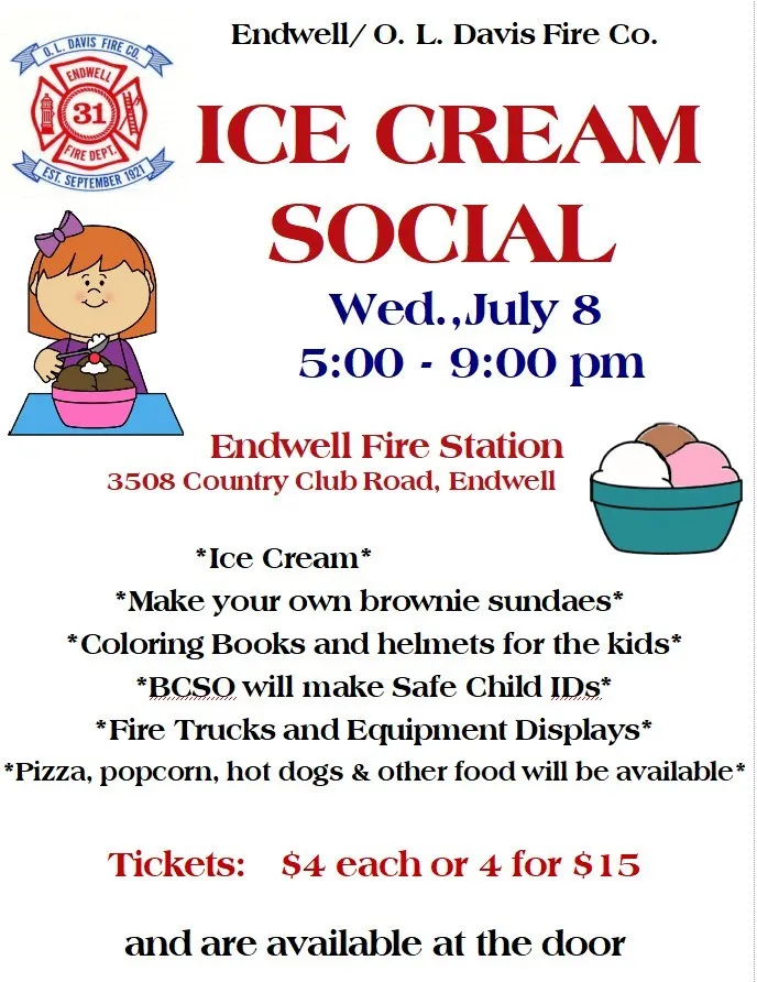 Ice Cream Social - July 8, 2026