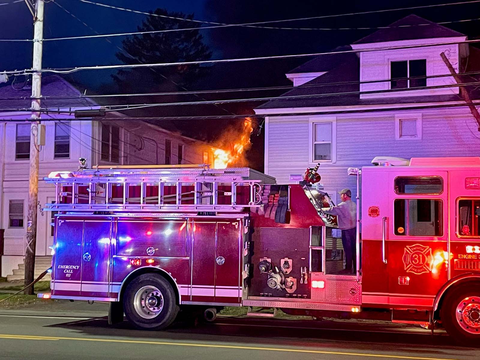 04-09-23  Second Alarm House Fire–East Main Street, Endwell