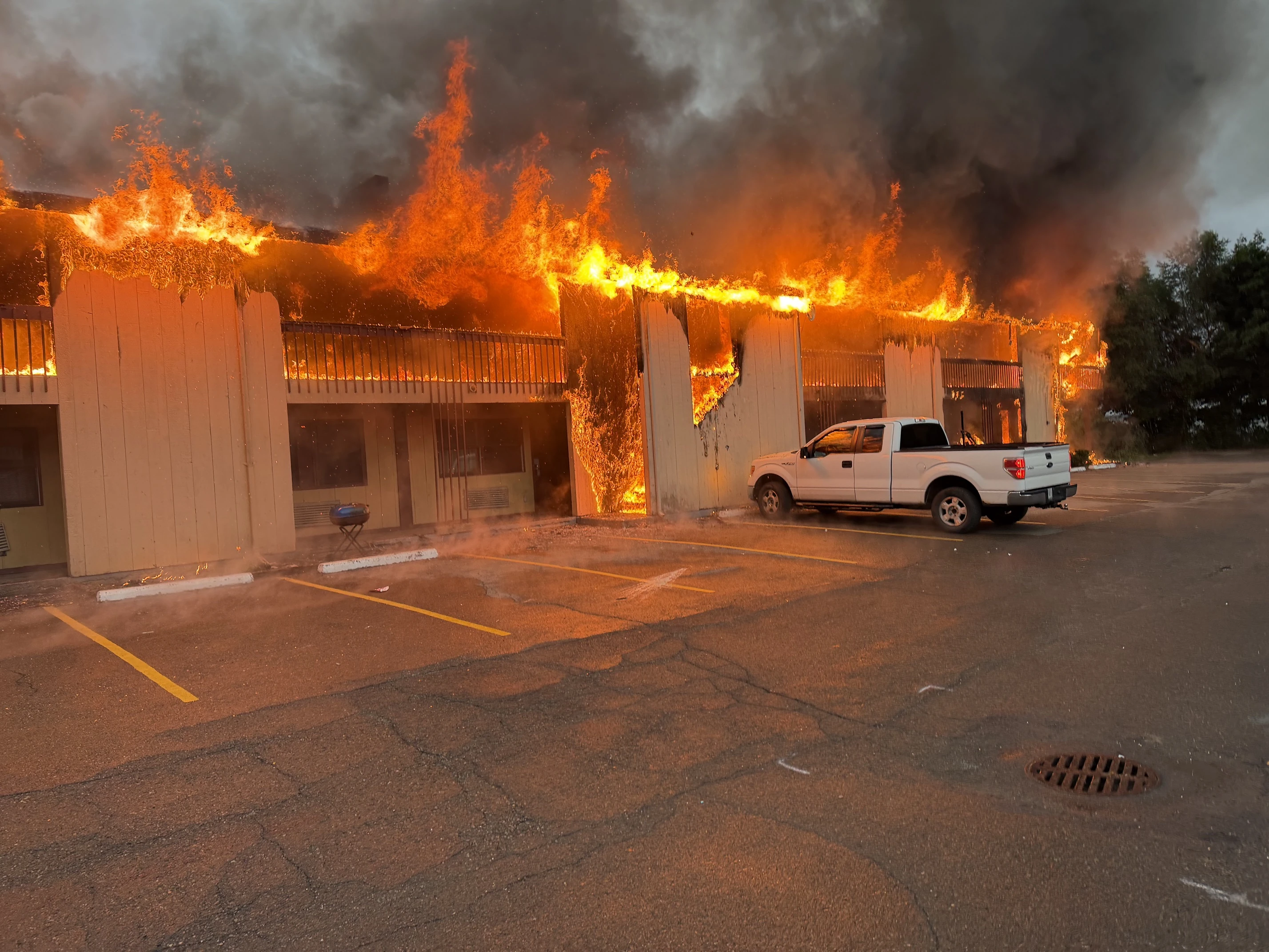 Kings Inn Arson Building Fire 06-22-26
